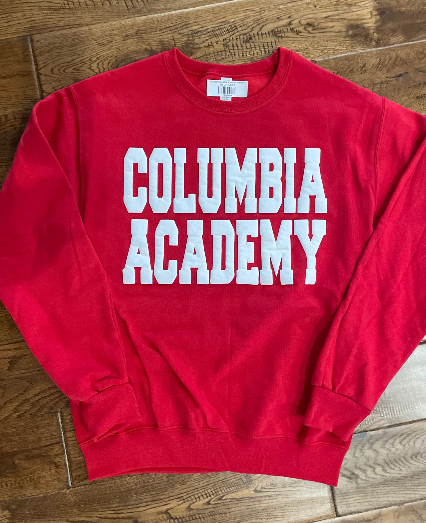 Puff Letter COLUMBIA ACADEMY Sweatshirt
