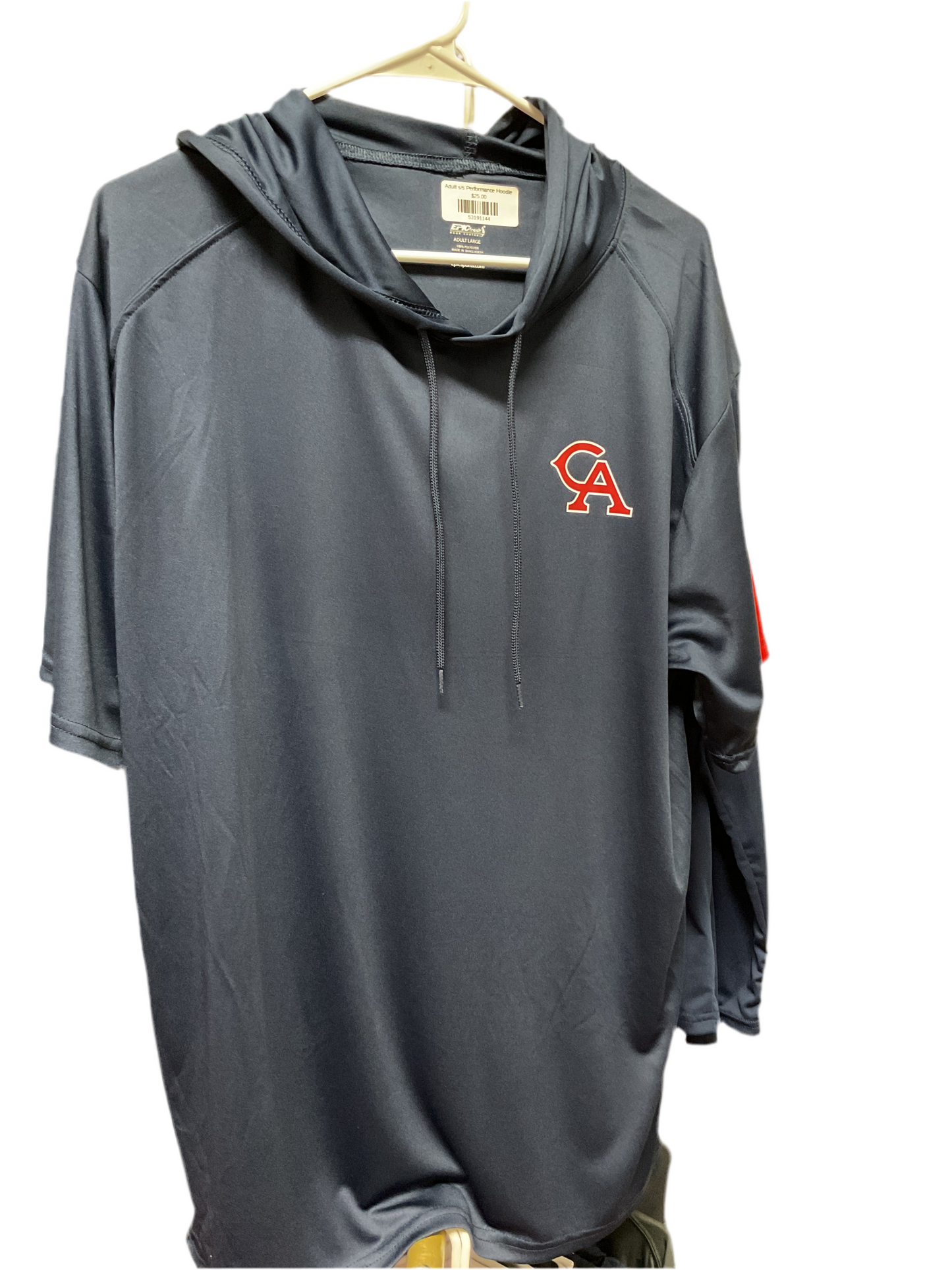 Adult s/s Performance Hoodie