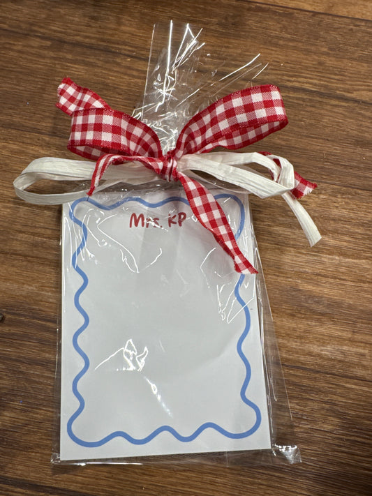 Note Pad- Custom