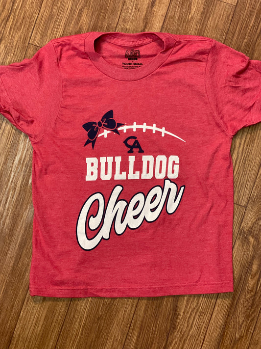 Bulldog Cheer Red T-Shirt