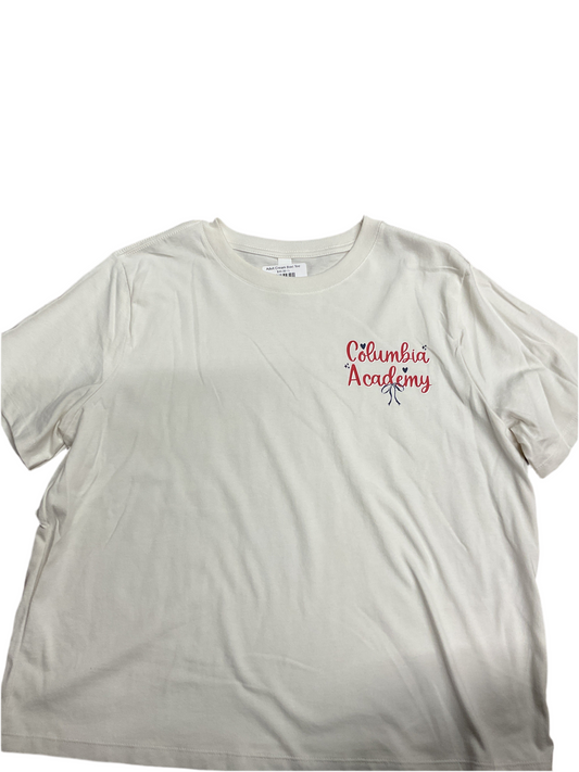 Adult Cream Box Tee
