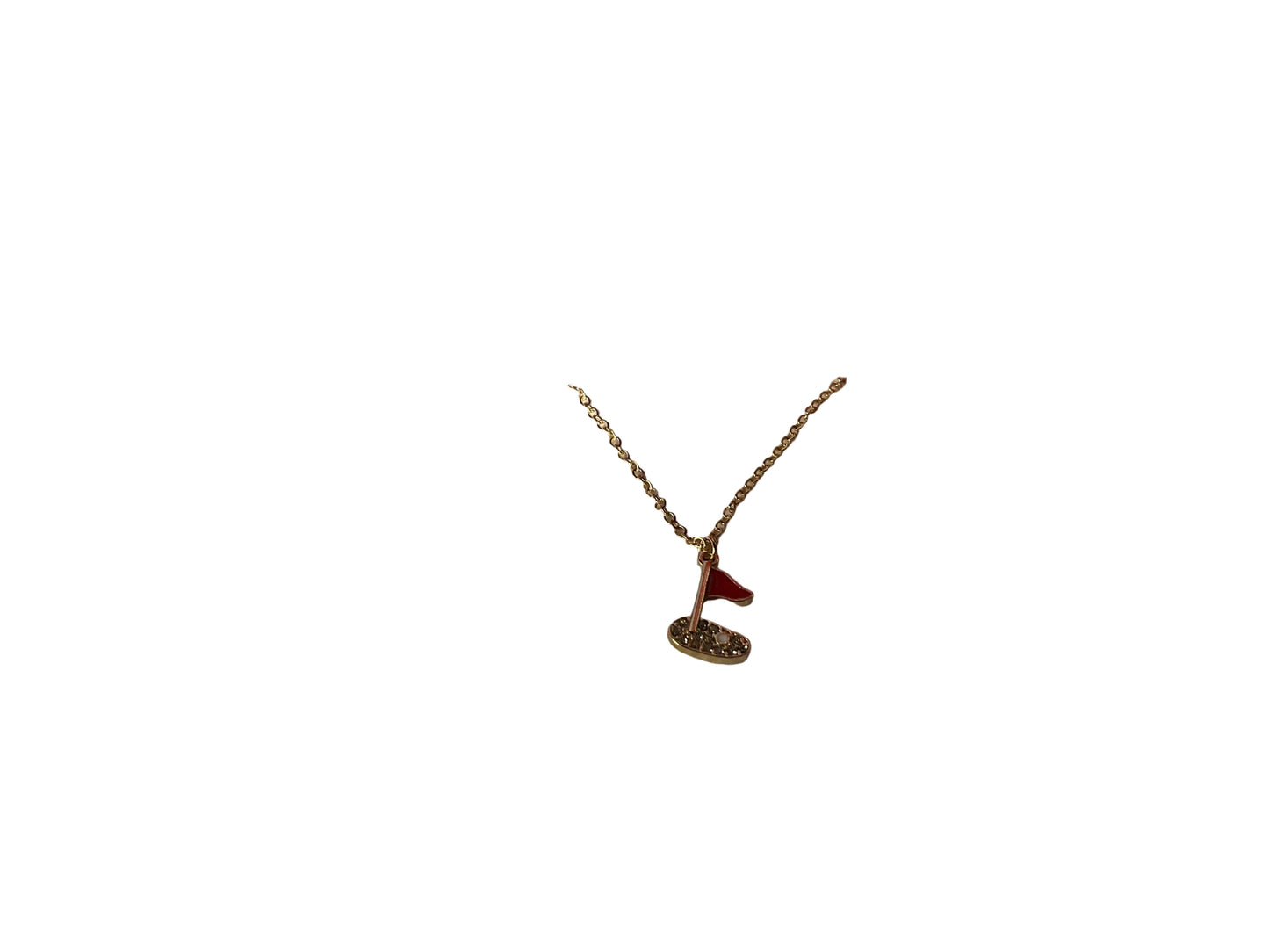 Gold sport necklace