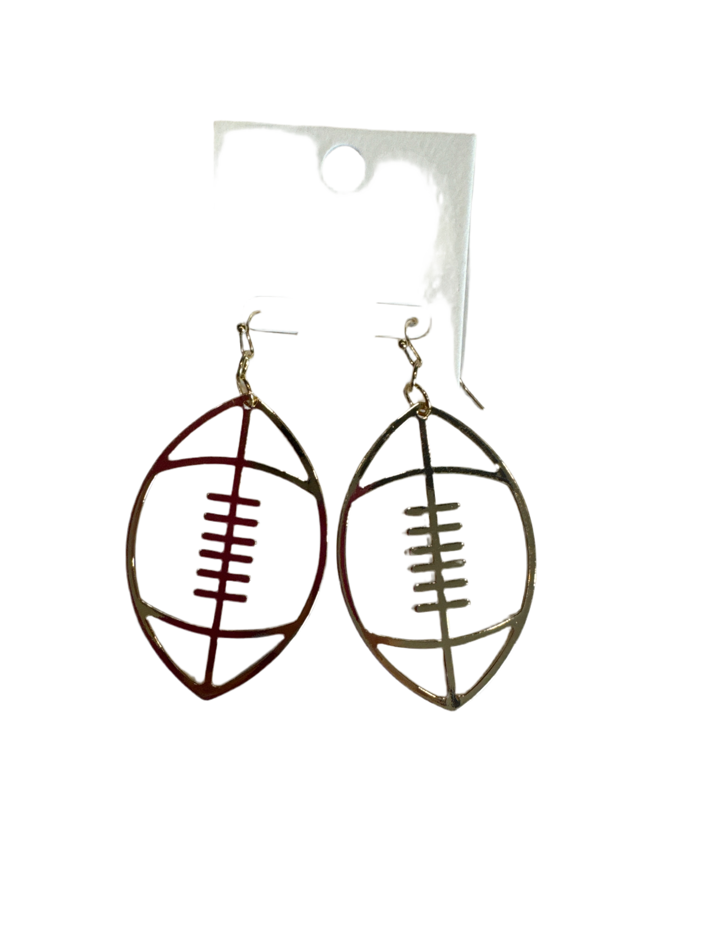 Gold Sports Dangle Earring