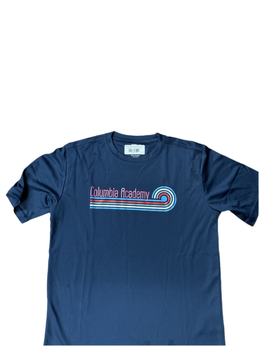 Navy Performance Youth Tee
