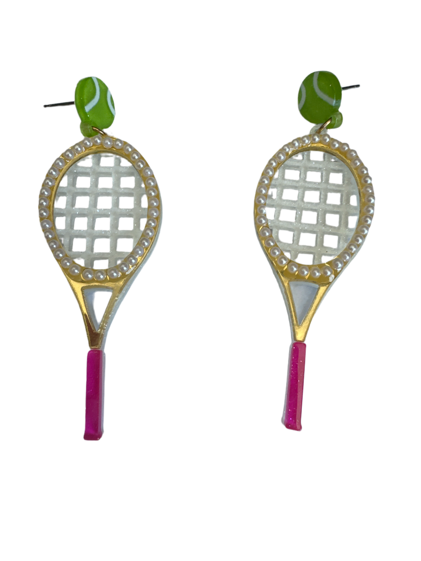 Tennis Racket Earring