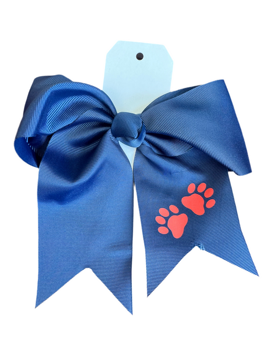 Navy Tail Bow