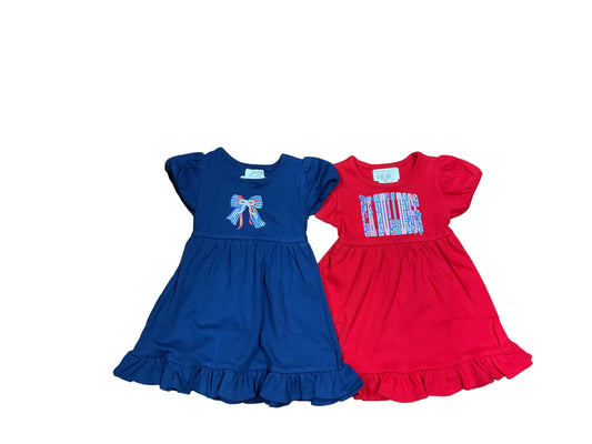 Youth  | Short Sleeve Ruffle Dress