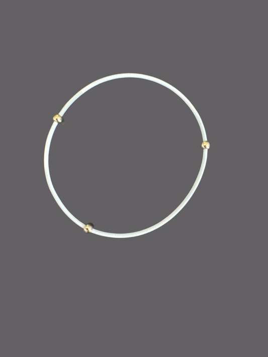 Jewelry | White Wire | Bracelet