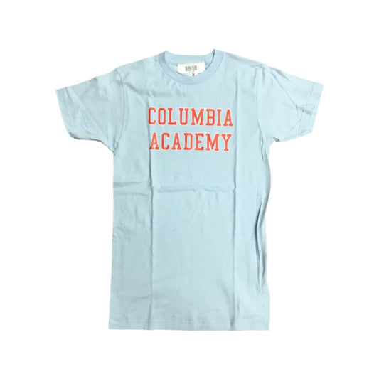 Adult Baby Blue Columbia Academy Tee