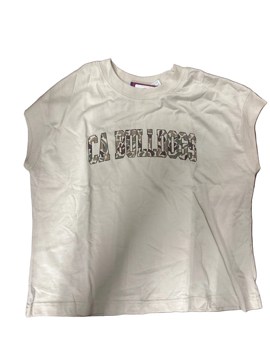 Ladies | Cap Sleeve | Tan/Camo