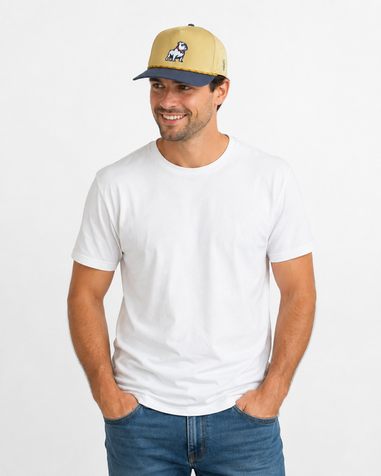 Steinberg Straw/Blue rope Hat