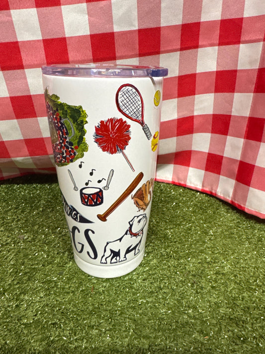 custom Columbia Academy Tumbler