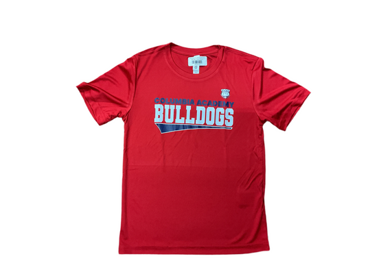 Youth Red s/s performance tee