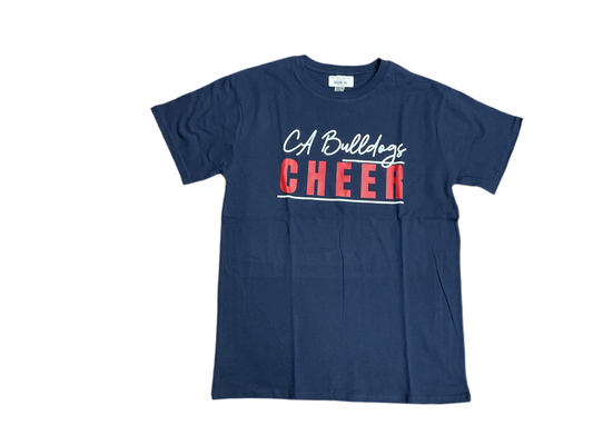 Adult Navy Cheer Tee