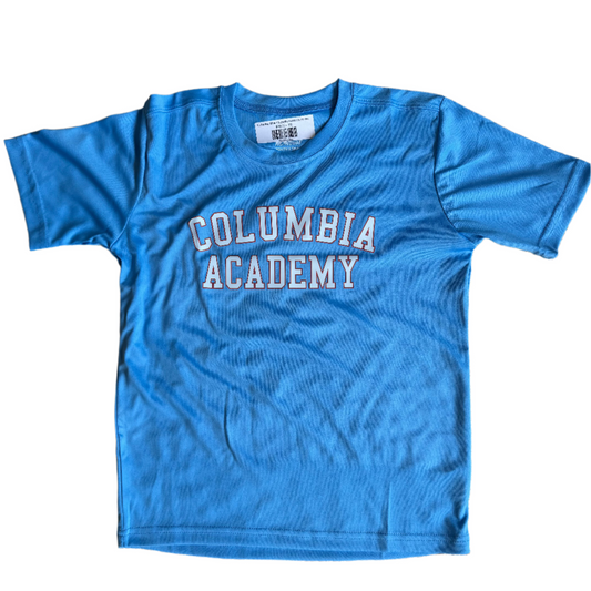 Youth Performance Columbia Blue Tee