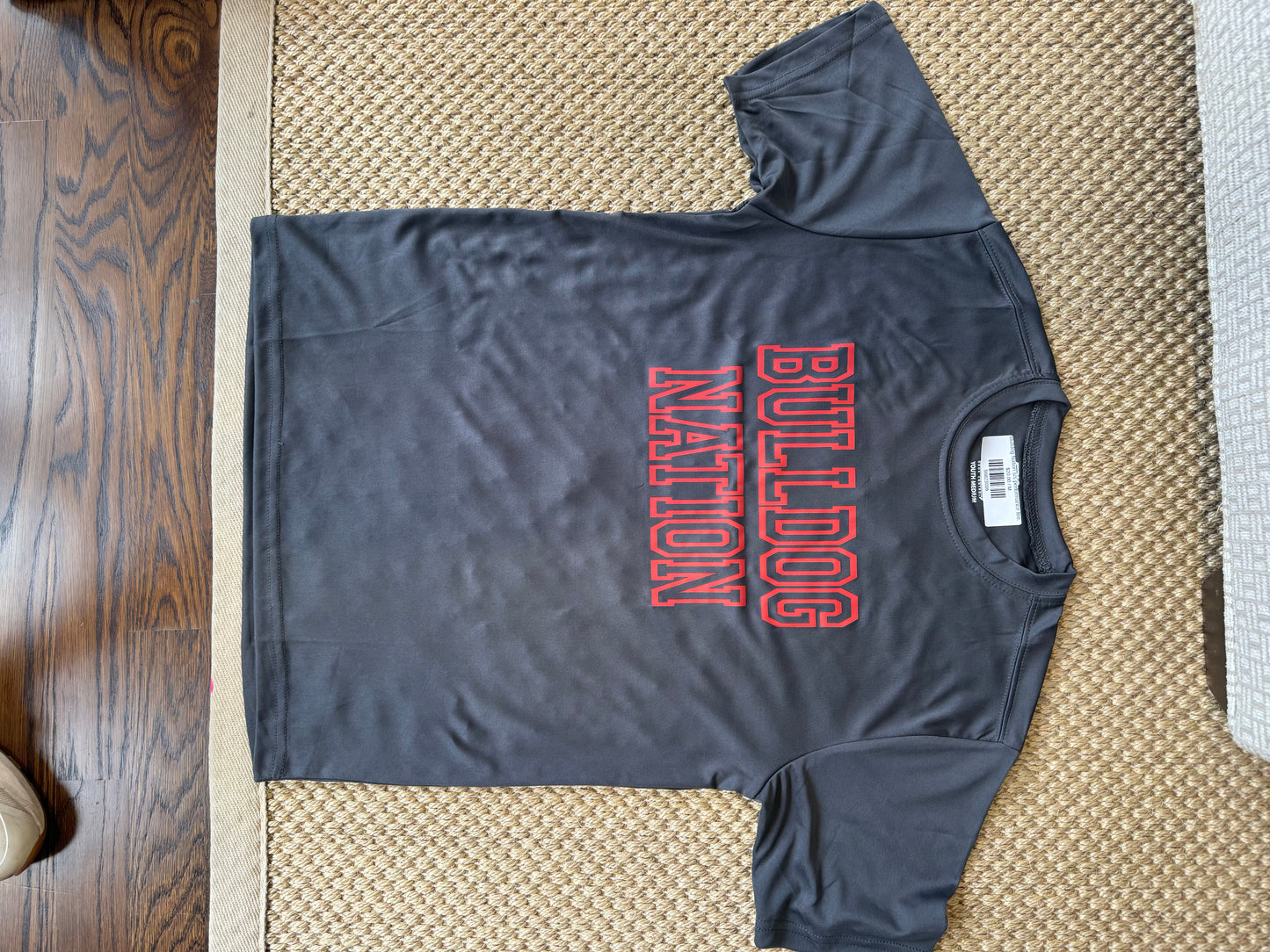 Bulldog Nation s/s performance tee.