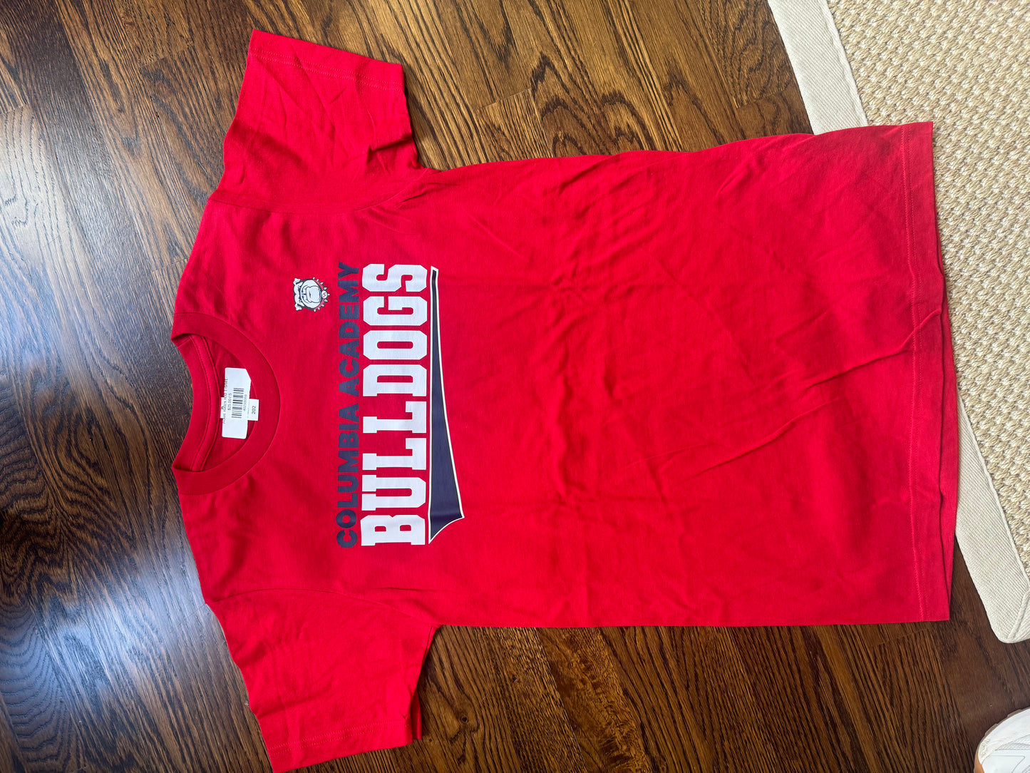 Adult Tultex red T-shirt