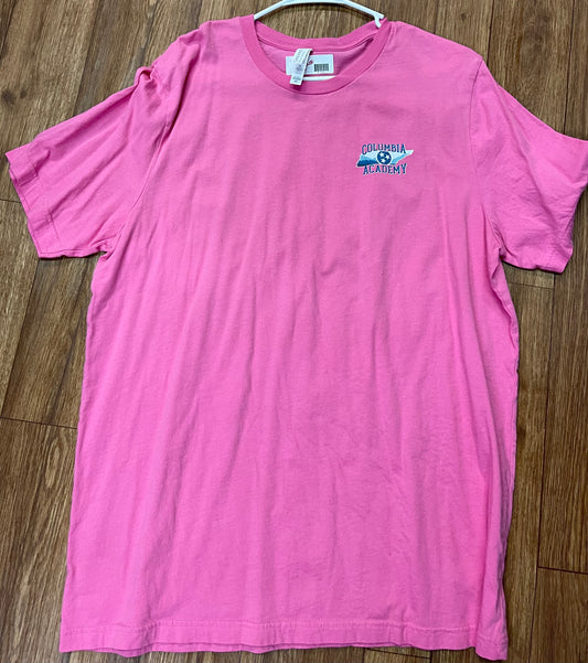 Clearance Adult Pink Tri-Star T-Shirt - #1604