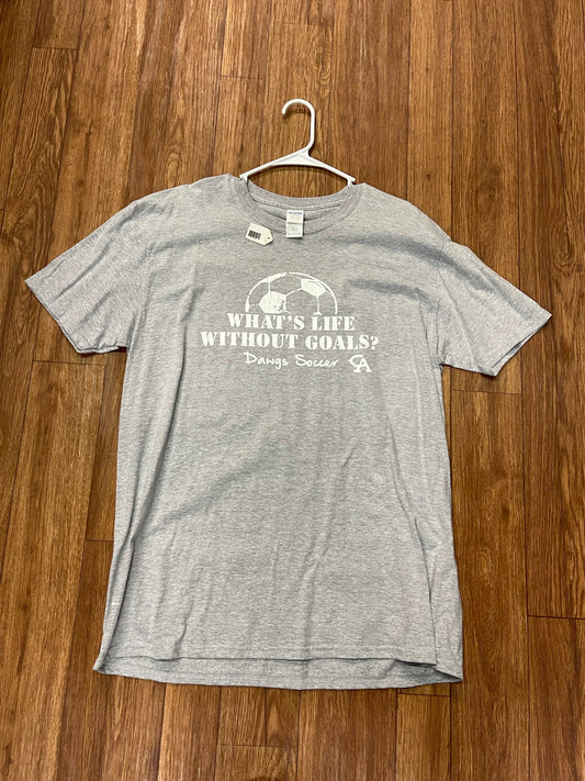 Gray Soccer T-Shirt - #1318