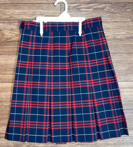 Uniform Girl's Plaid Skirt