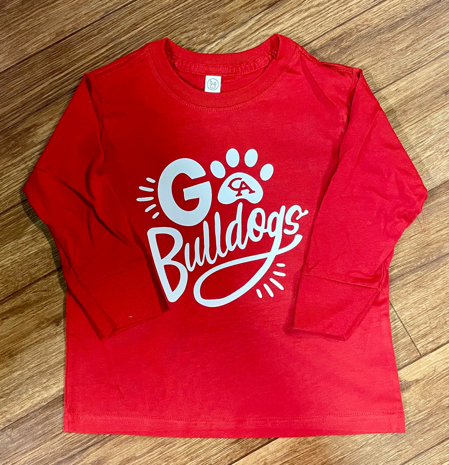 Toddler Long Sleeve Go Bulldogs T-Shirt